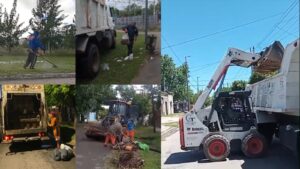 OPERATIVOS DE LIMPIEZA Y RECOLECCIÓN EN LOS BARRIOS DE BERAZATEGUI