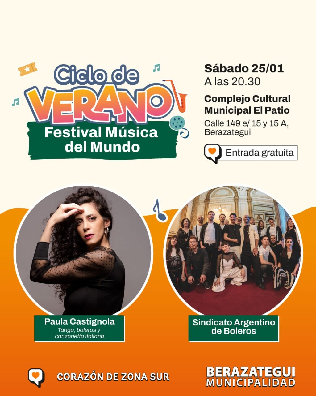 SE VIENE EL FESTIVAL MÚSICA DEL MUNDO