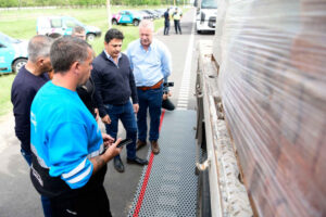 En lo que va del año, Transporte retiró de las rutas bonaerenses más de 3.400 toneladas de sobrepeso en camiones1