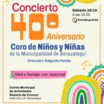 coro municipal de Niños y Niñas celebra su 40° aniversario (1)