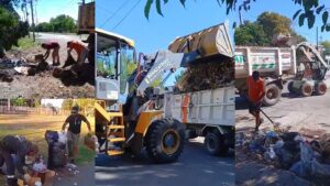 Más operativos de limpieza en los barrios de Berazategui