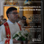 ORDENACIÓN SACERDOTAL DE EZEQUIEL DAVID IFRAN