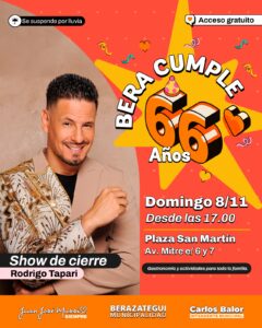 Berazategui celebra el 66° aniversario de su Autonomía con una gran fiesta popular (1)